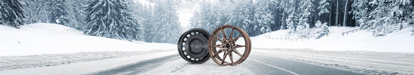 Vergleich von Alufelgen und Stahlfelgen für den Winter