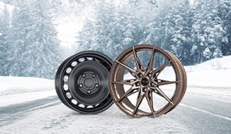 Wintertaugliche Alufelgen in der Goodwheel Themengarage