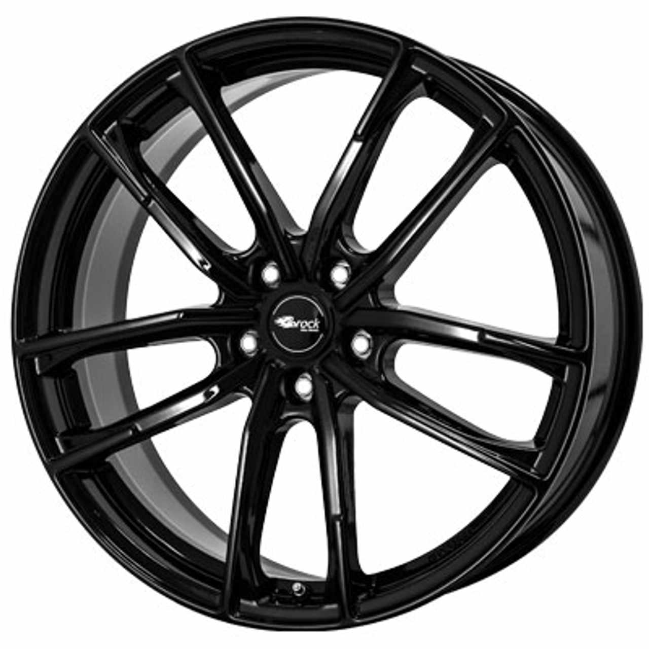 BROCK B38 glanz schwarz 8.0Jx18 5x108 ET45