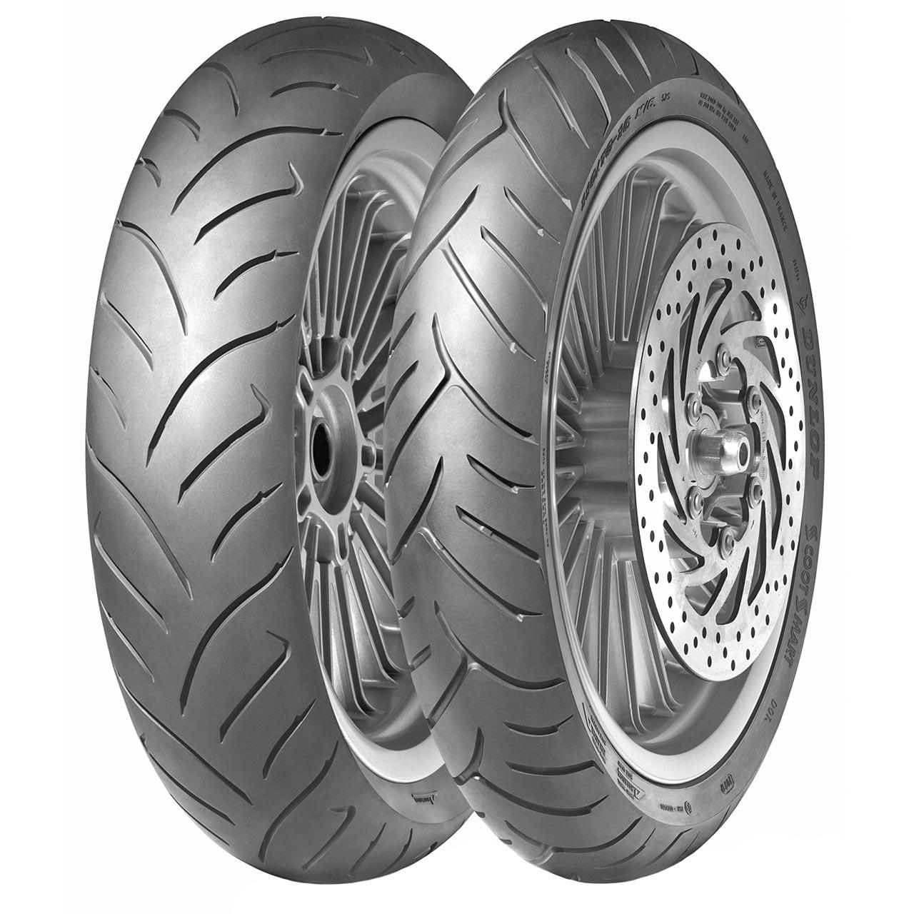 DUNLOP SCOOTSMART 110/90 - 12 M/C TL 64P FRONT/REAR