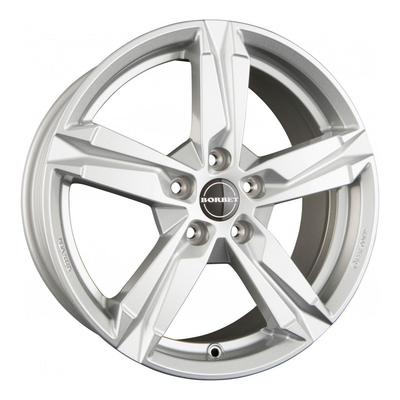 BORBET DESIGN T10 crystal silver 8.0Jx18 5x112 ET48