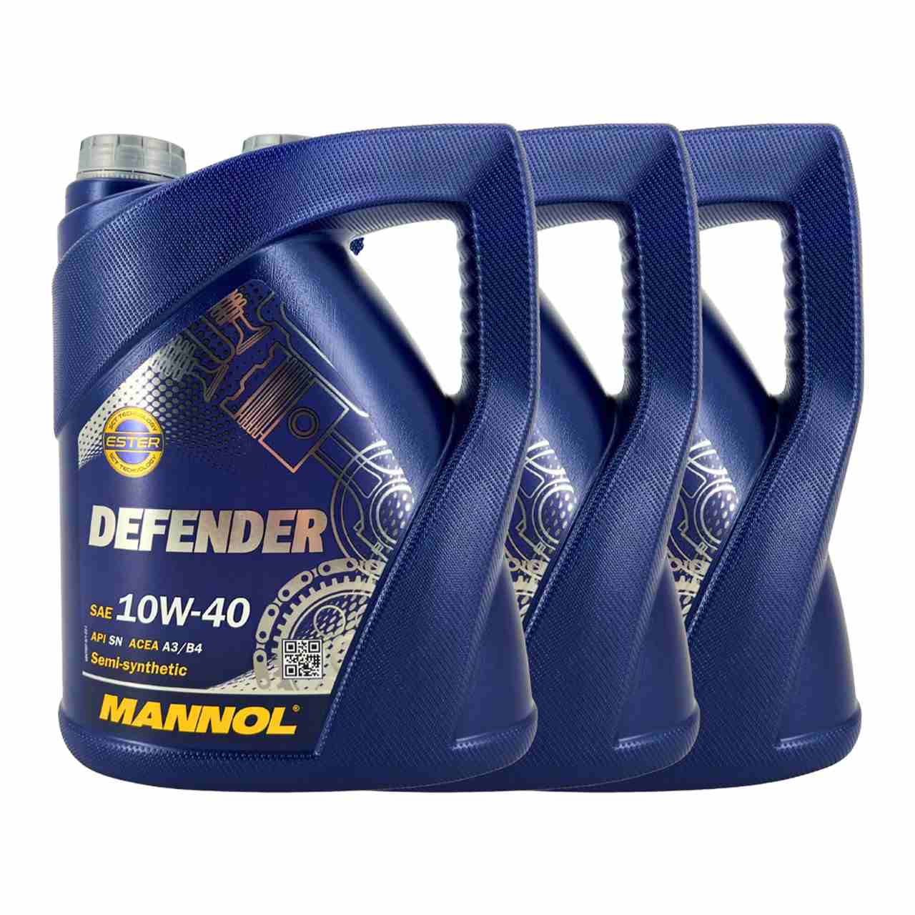 Mannol Defender 10W-40 3x5 Liter