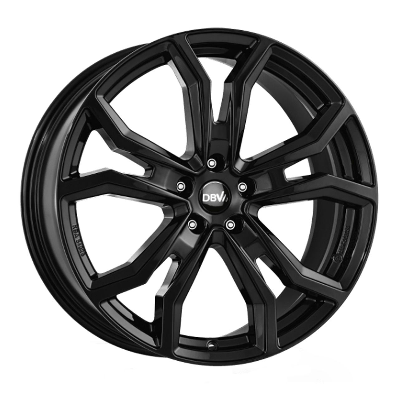 DBV MILANO TV black 8.0Jx18 5x114.3 ET50