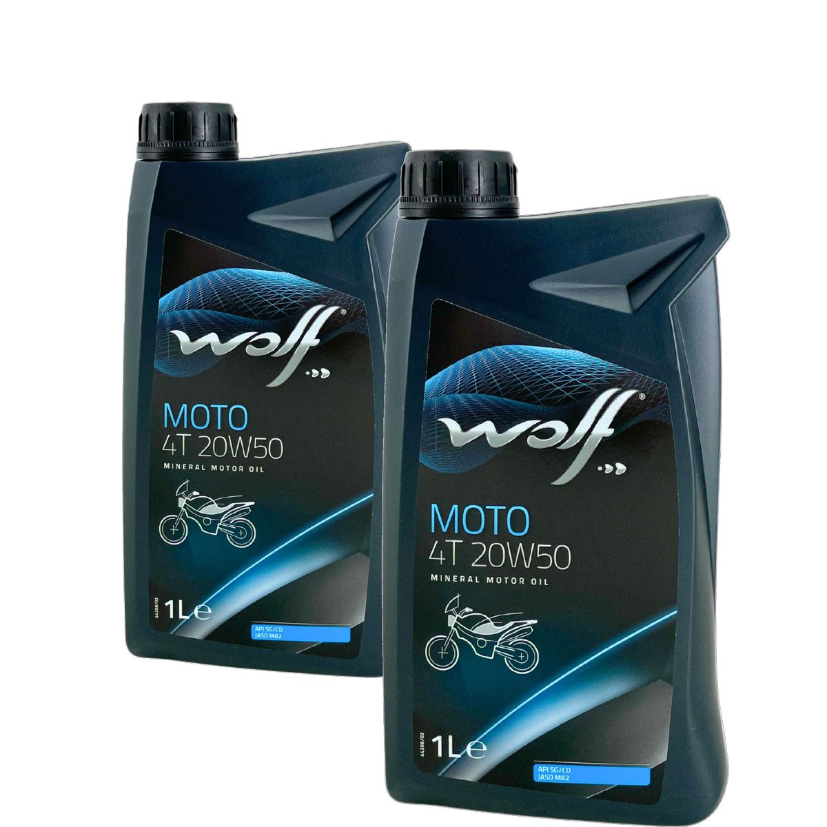 Wolf Moto 4T 20W-50 2x1 Liter