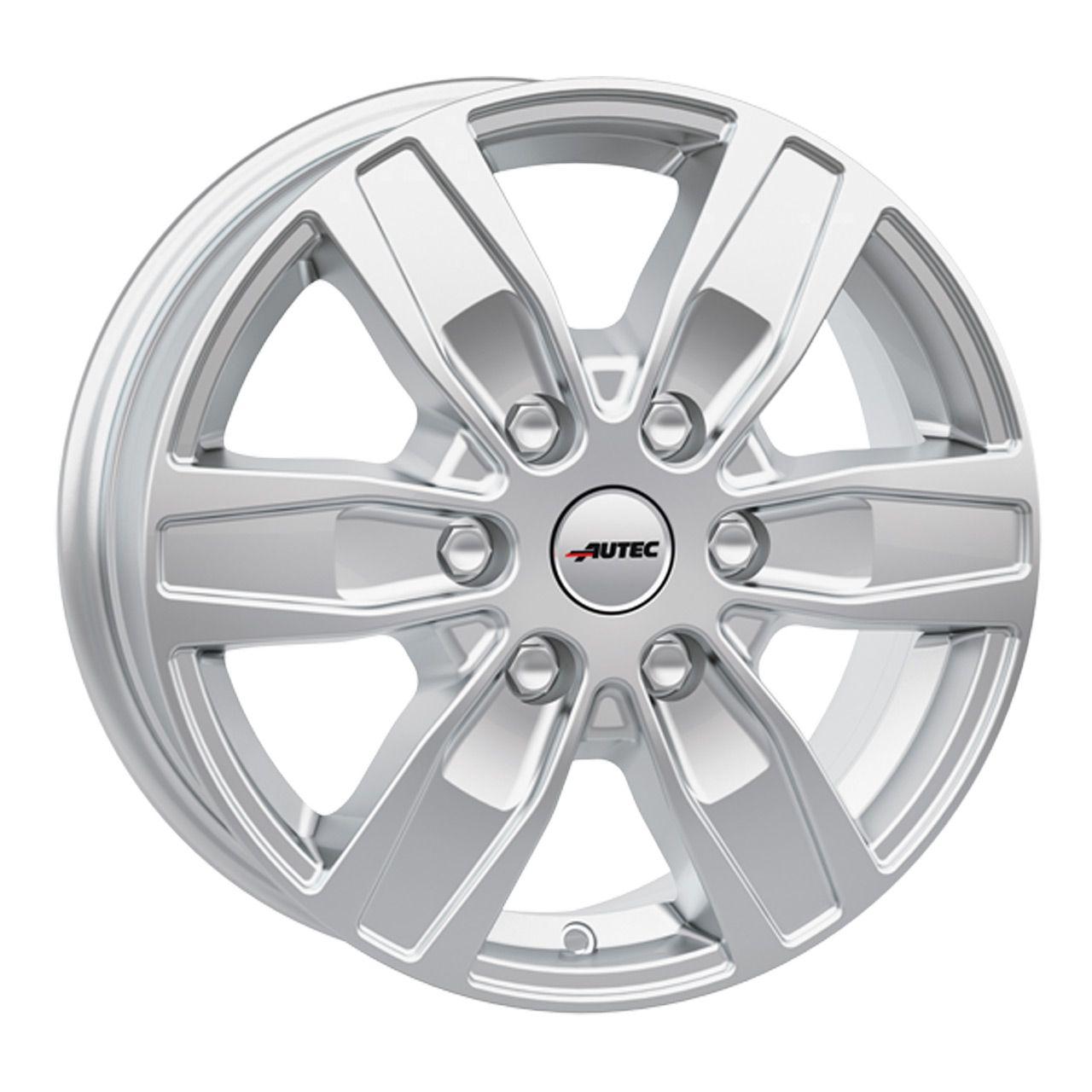 AUTEC TYP Q - QUANTRO 6L brillantsilber 7.0Jx17 6x130 ET57