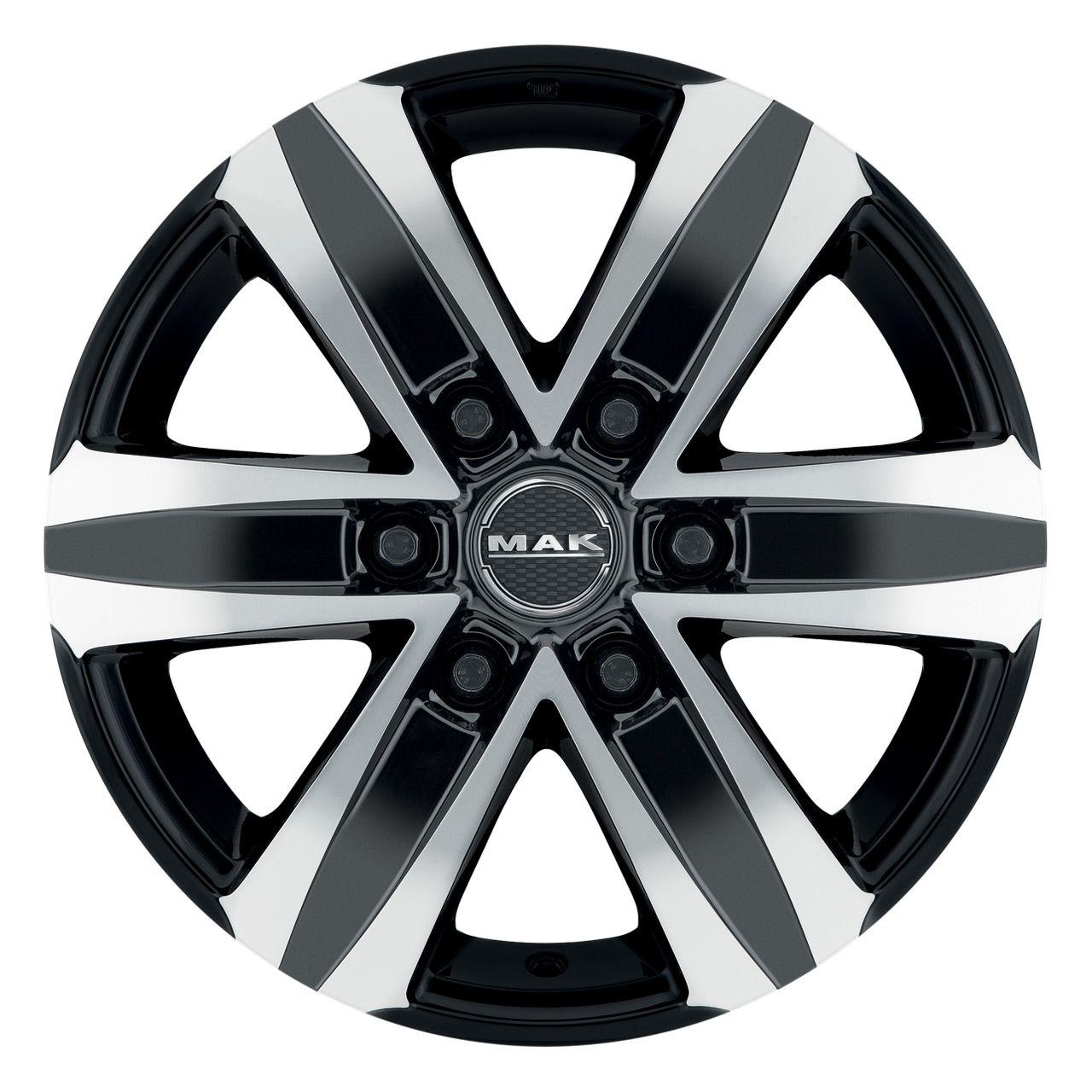 MAK STONE 6 black mirror 8.5Jx20 6x130.0 ET60
