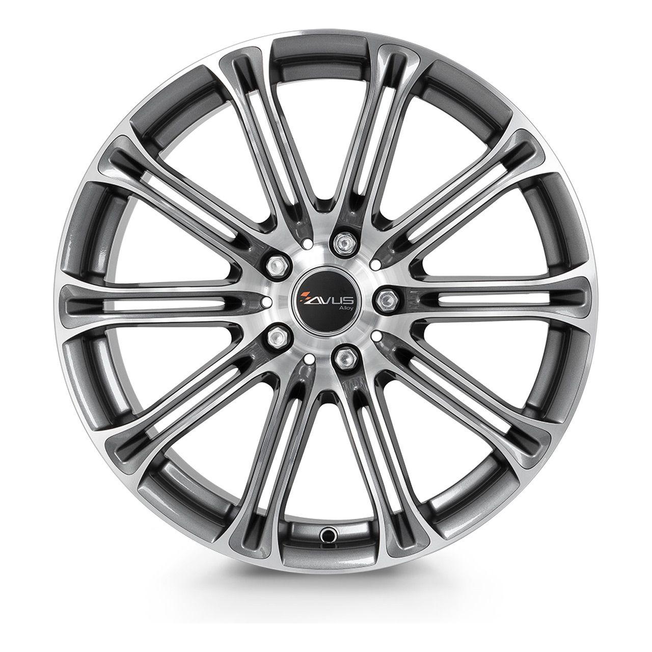 AVUS RACING AC-MB1 anthracite polished 8.5Jx20 5x120 ET35