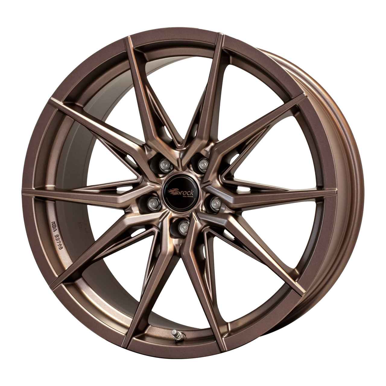 BROCK B42 bronze copper matt (bcm) 8.5Jx19 5x114 ET45