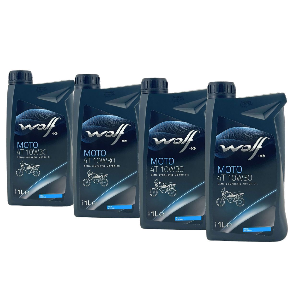 Wolf Moto 4T 10W-30 4x1 Liter