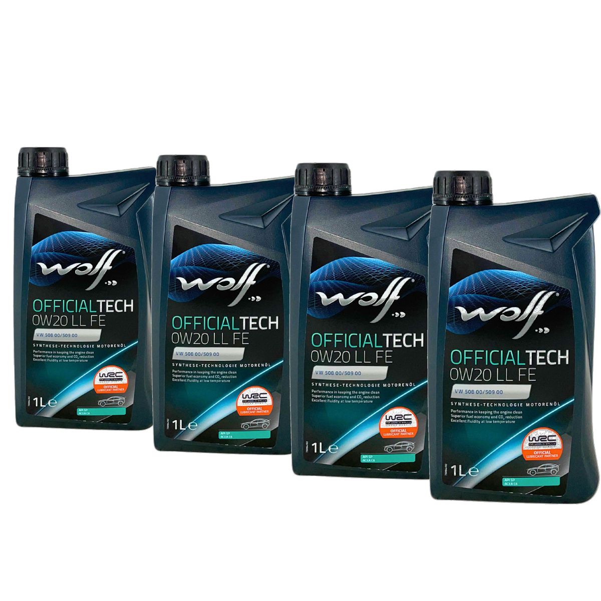 Wolf OfficialTech 0W-20 LL FE 4x1 Liter