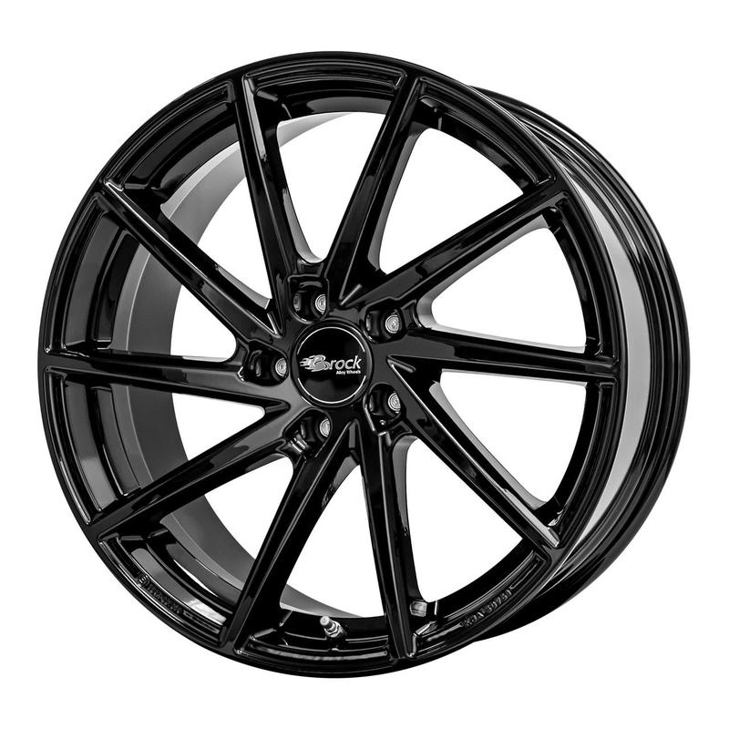 BROCK B37 schwarz glanz (sg) 8.5Jx19 5x112 ET25