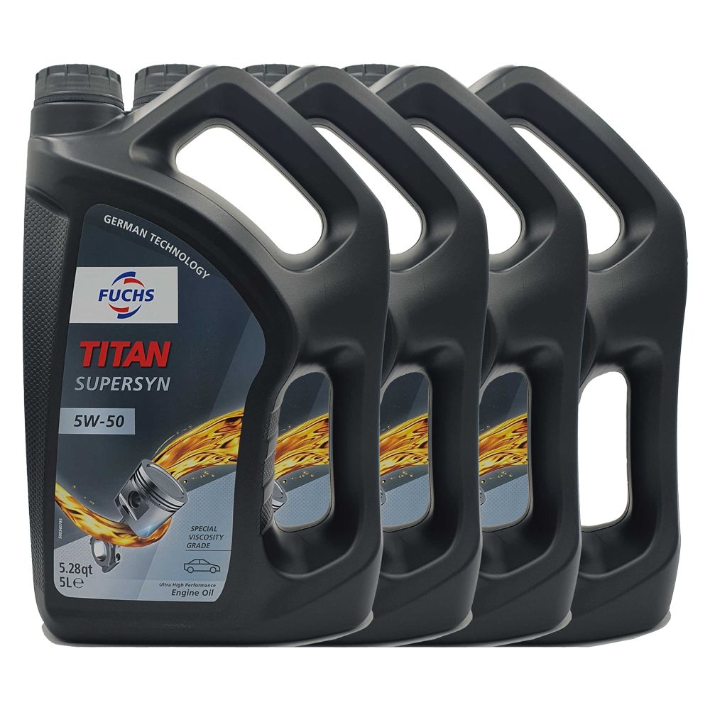 Fuchs Titan Supersyn 5W-50 4x5 Liter