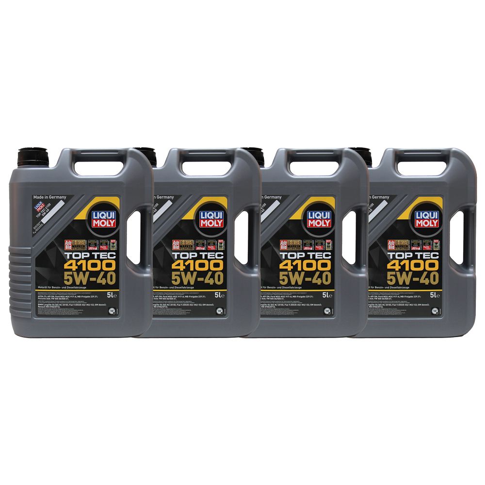 Liqui Moly Top Tec 4100 5W-40 4x5 Liter