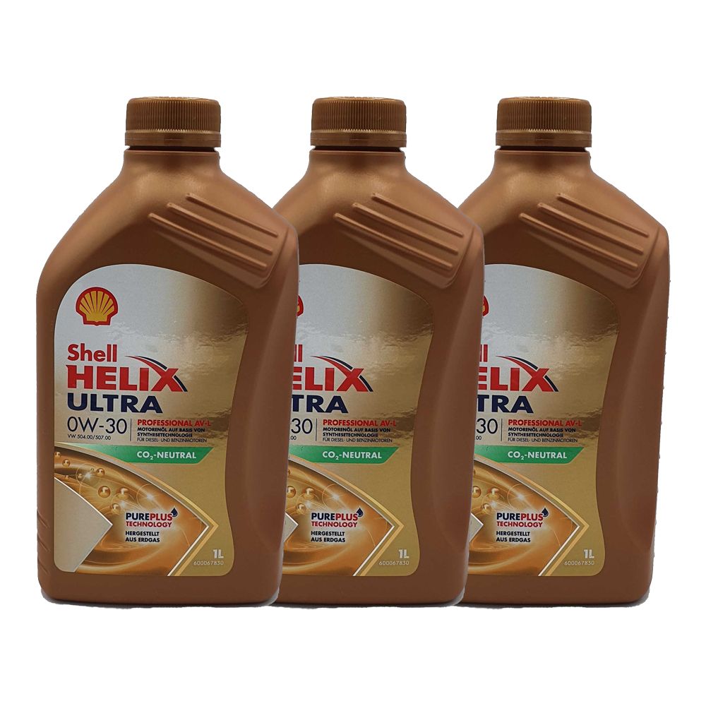 Shell Helix Ultra Professional AV-L 0W-30 3x1 Liter