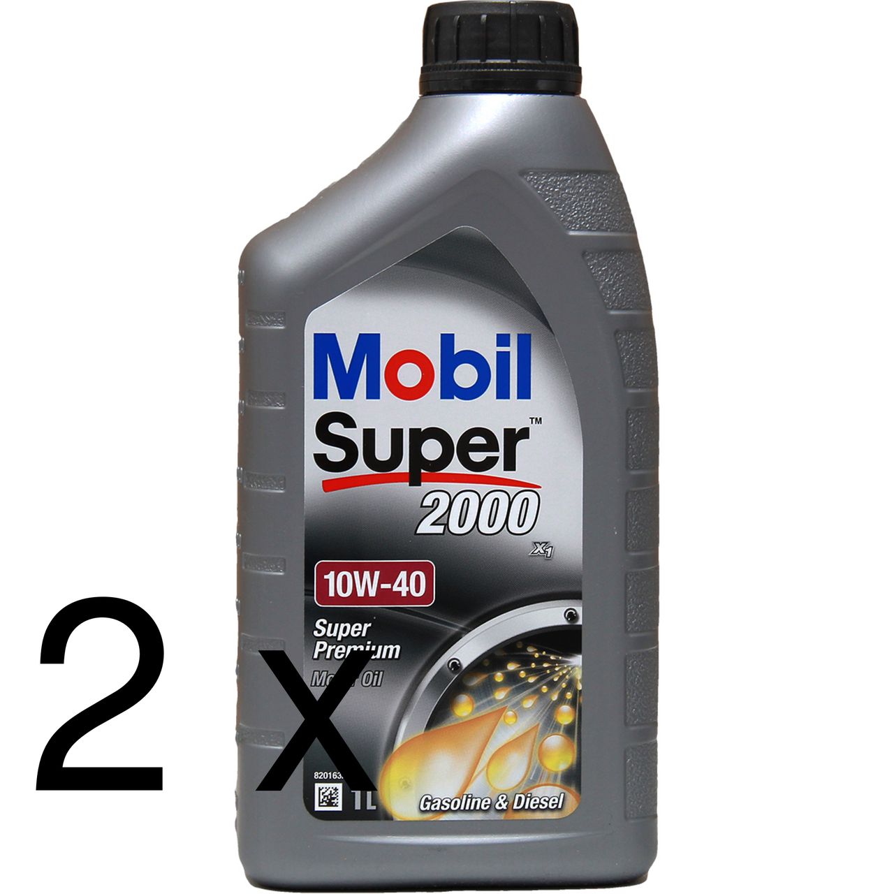 Mobil Super 2000 X1 10W-40 2x1 Liter Mobil Super 2000 X1 10W-40 2x1 Liter