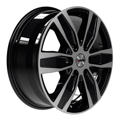 AUTEC TYP Q - QUANTRO 6L schwarz poliert 7.0Jx17 6x120 ET45