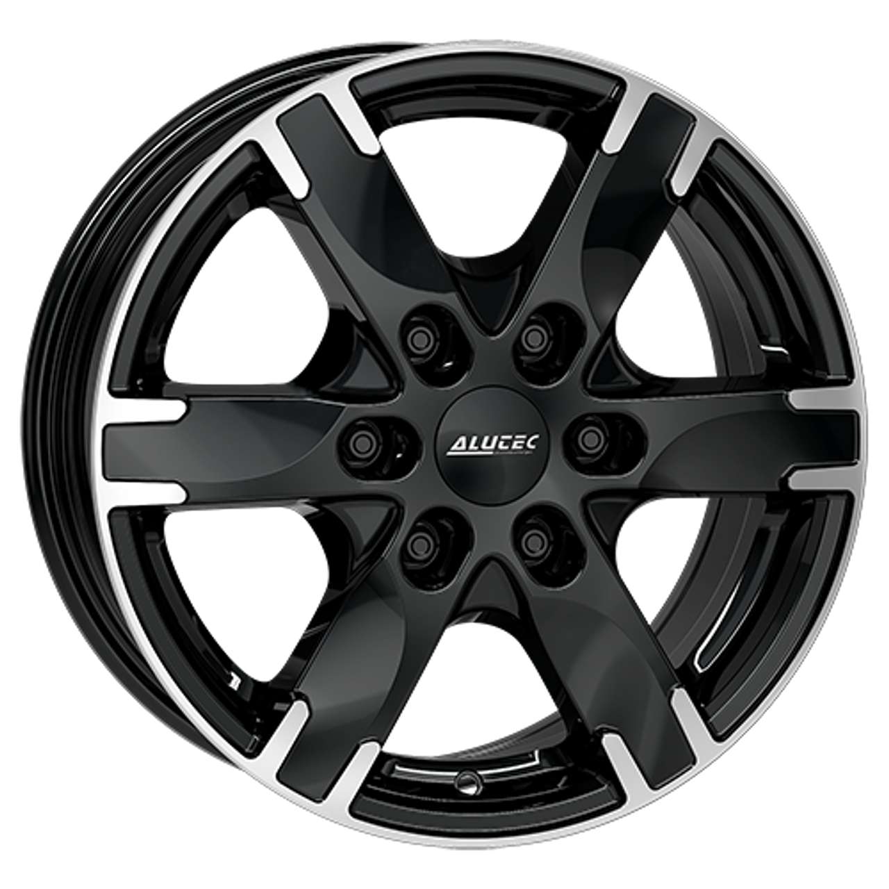 ALUTEC TITAN diamantschwarz frontpoliert 8.0Jx18 6x139.7 ET29