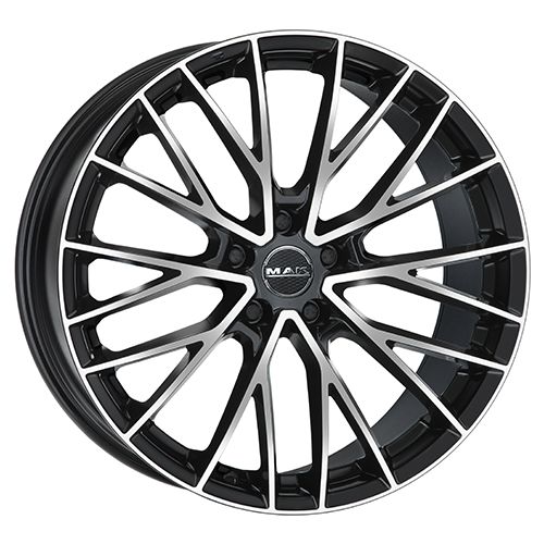 MAK SPECIALE-D black mirror 9.5Jx20 5x120 ET44 MAK SPECIALE-D black mirror 9.5Jx20 5x120 ET44