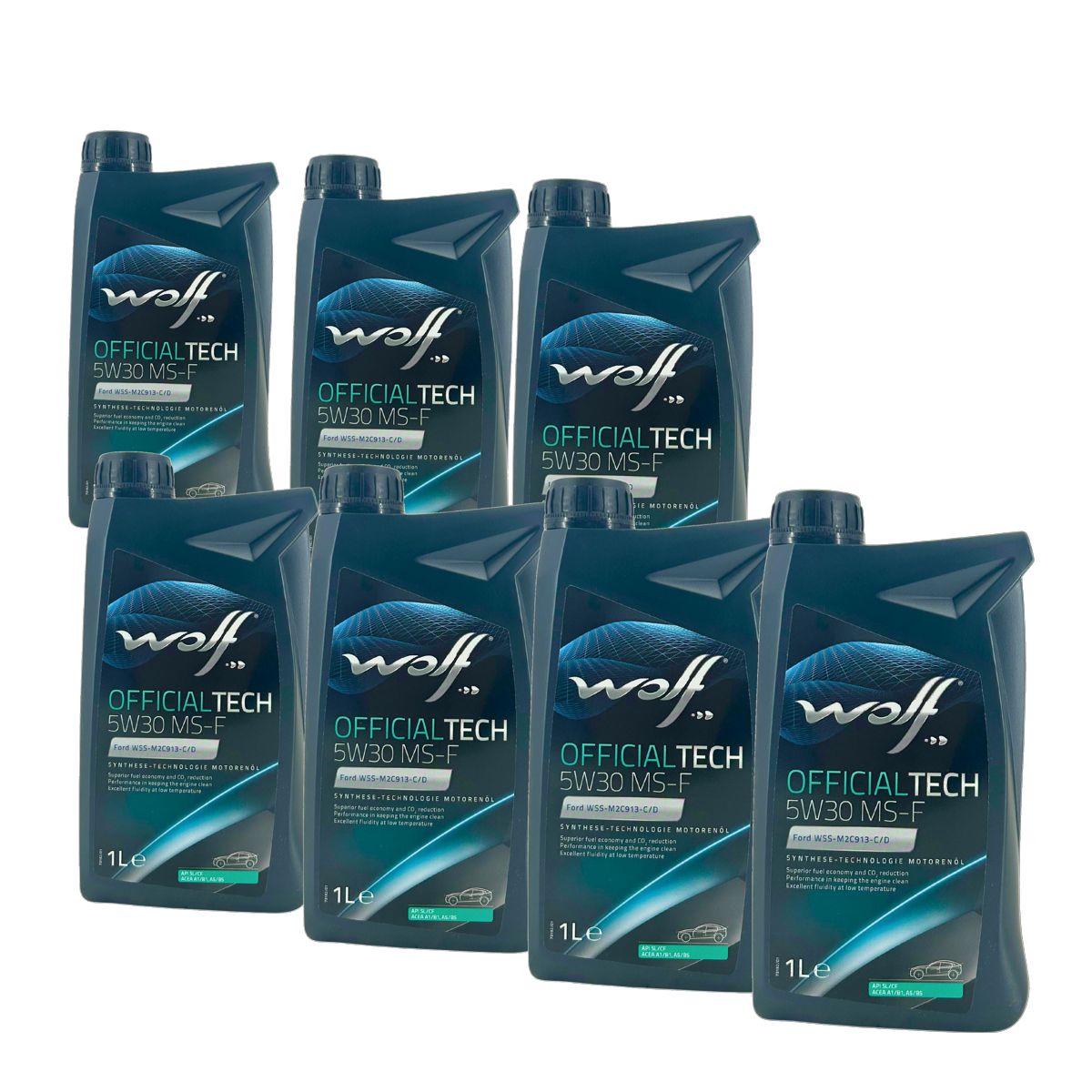 Wolf OfficialTech 5W-30 MS-F 7x1 Liter