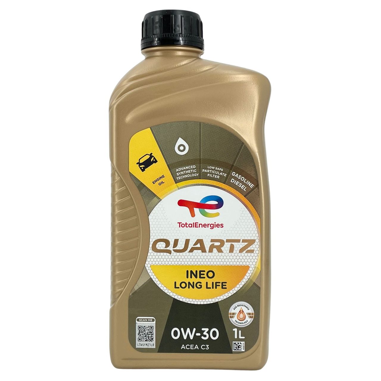 Total Quartz Ineo Long Life 0W-30 9x1 Liter