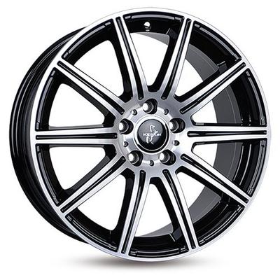 KESKIN WHEELS KT16 DYNAMIC black front polished 8.5Jx19 5x112 ET30