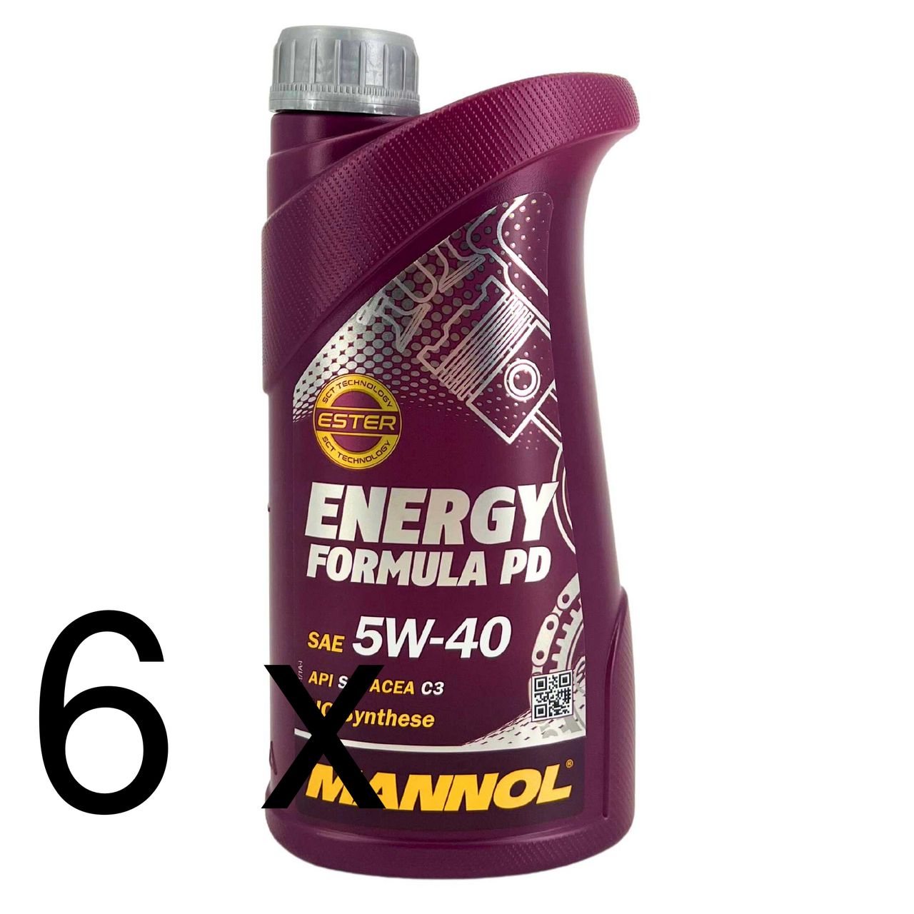 Mannol Energy Formula PD 5W-40 6x1 Liter Mannol Energy Formula PD 5W-40 6x1 Liter