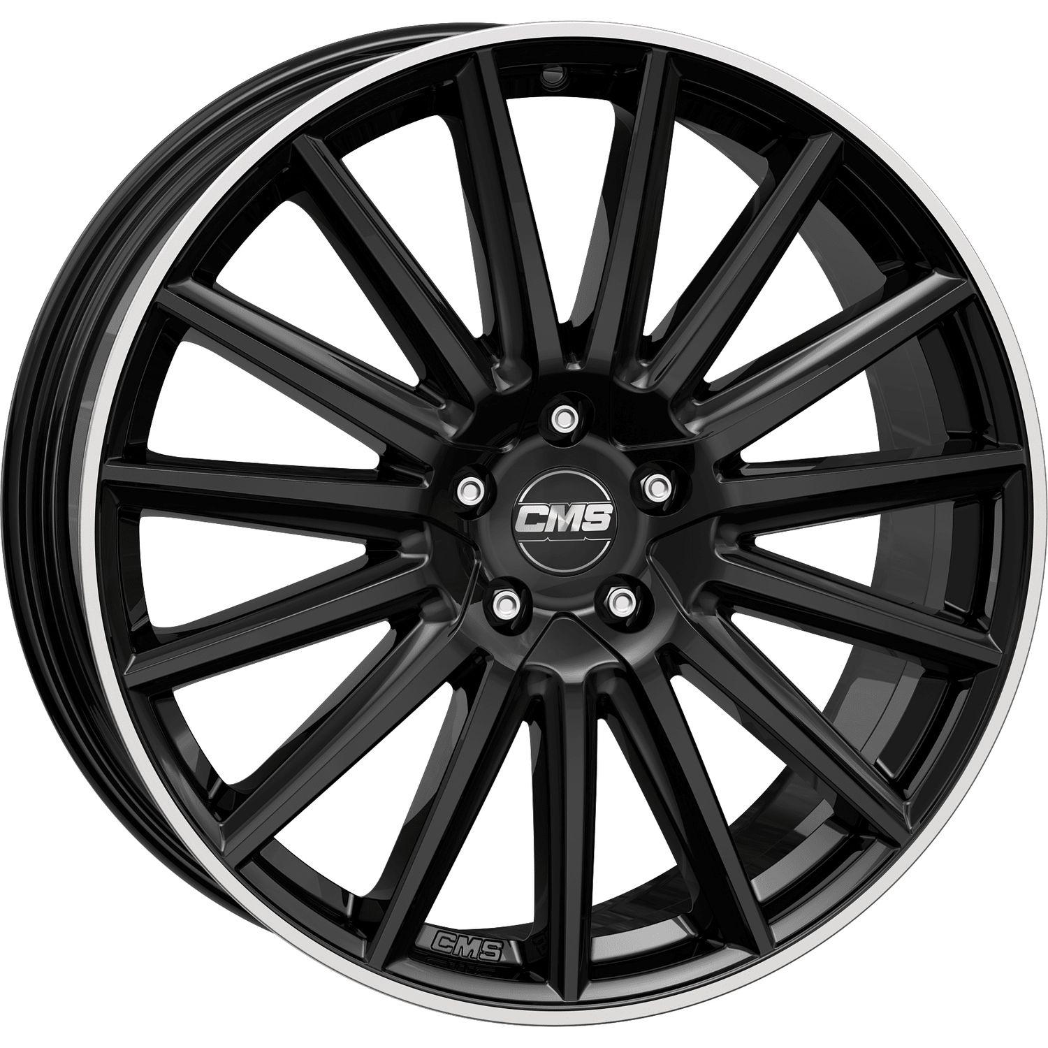 CMS C23-DRB ECE diamant Horn schwarz glanz 8.0Jx18 5x112 ET32.5