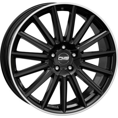 CMS C23-DRB ECE diamant Horn schwarz glanz 8.0Jx18 5x112 ET43