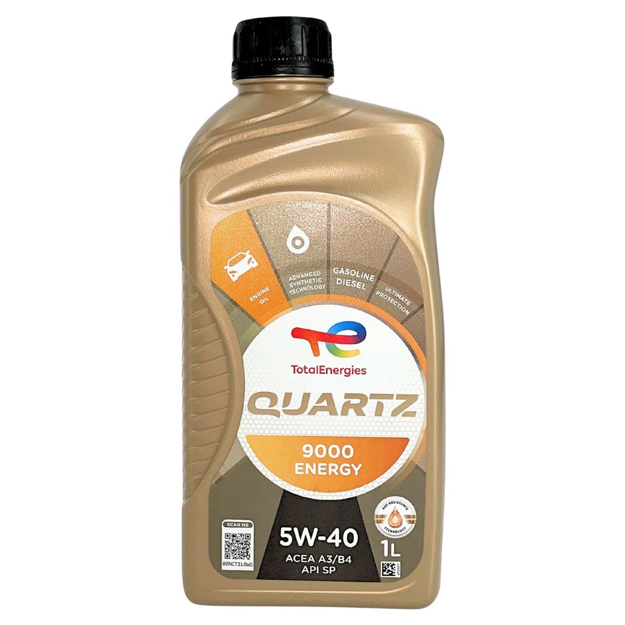 Total Quartz 9000 Energy 5W-40 1 Liter