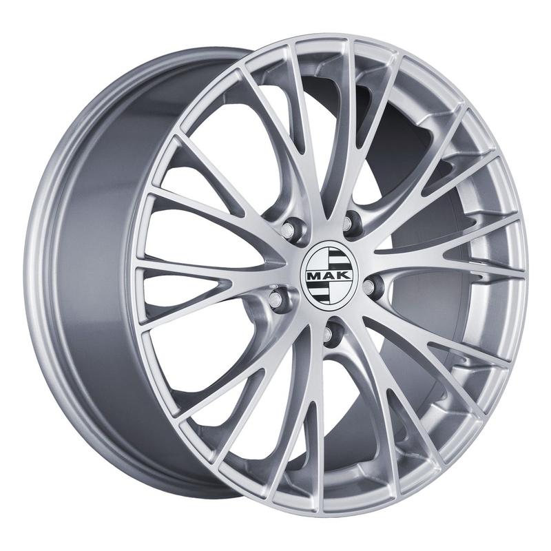 MAK RENNEN silber 11.0Jx19 5x130 ET50