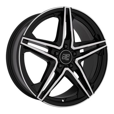 MSW (OZ) MSW 31 gloss black full polished 7.5Jx18 5x112 ET48