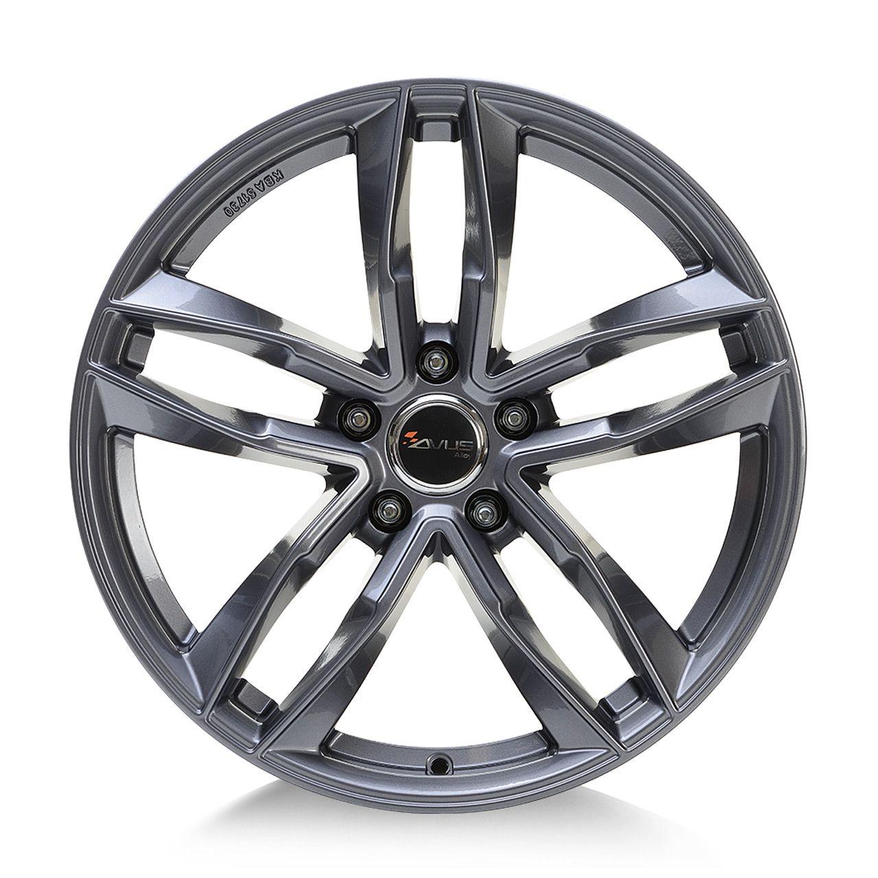 AVUS RACING AF16 anthracite 7.5Jx17 5x112 ET51