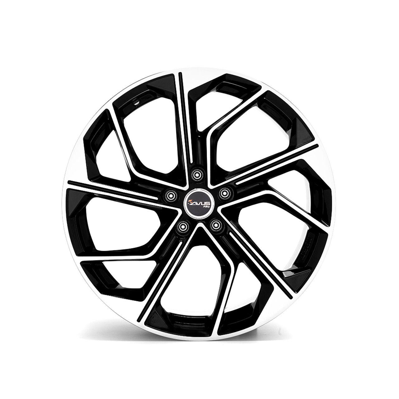 AVUS RACING AC-522 black polished 8.0Jx18 5x112 ET35