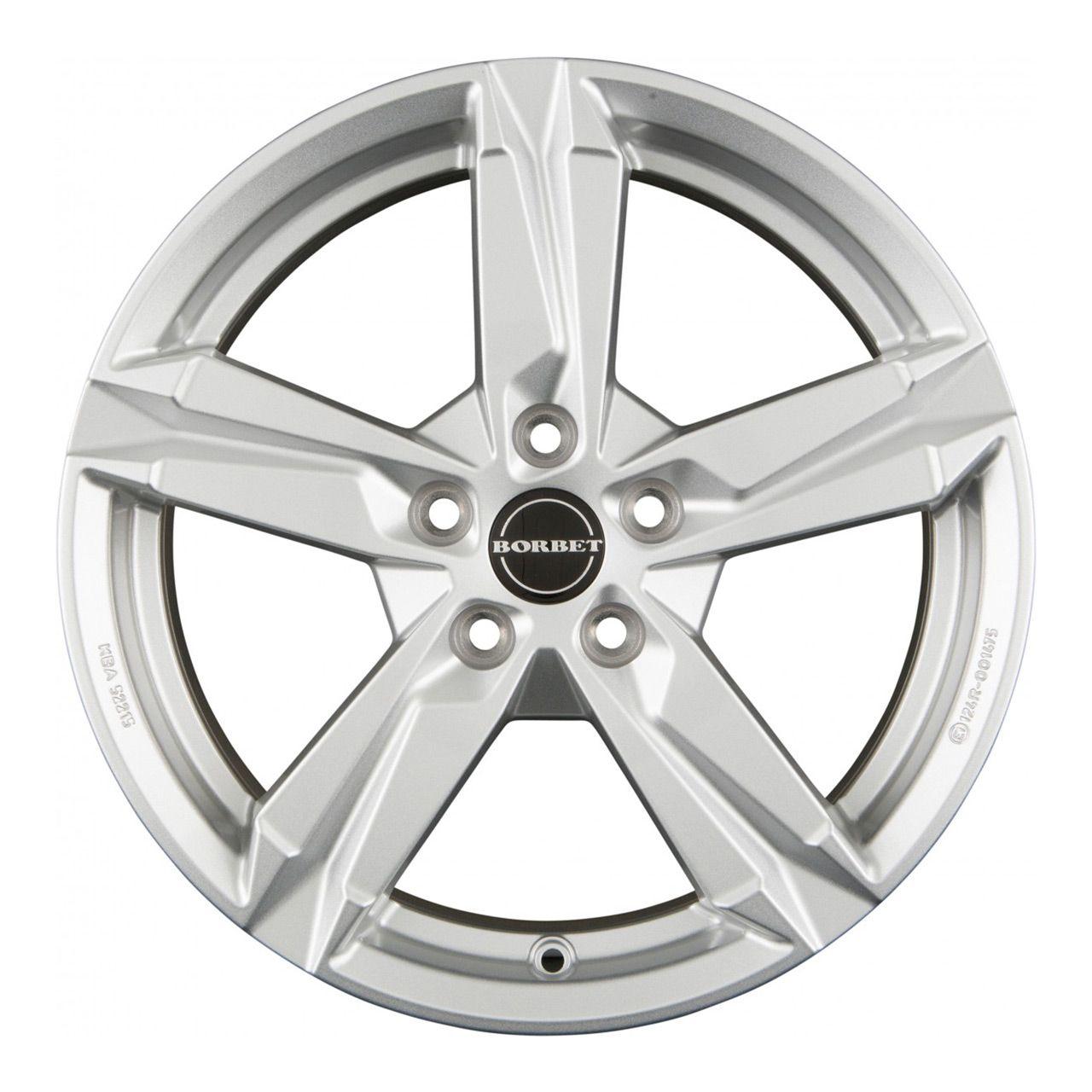 BORBET DESIGN T10 crystal silver 6.0Jx15 4x98 ET40
