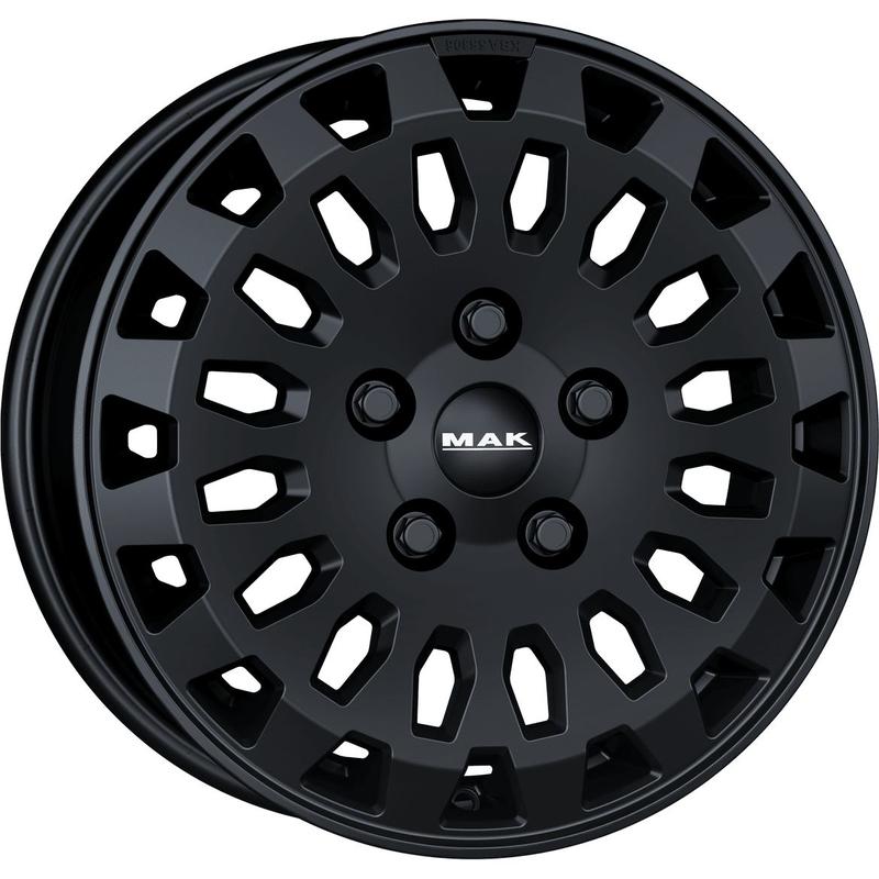 MAK OVERLAND matt black 8.0Jx18 5x130 ET53