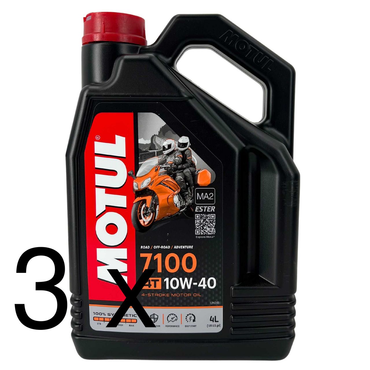 Motul 7100 10W-40 4T 3x4 Liter