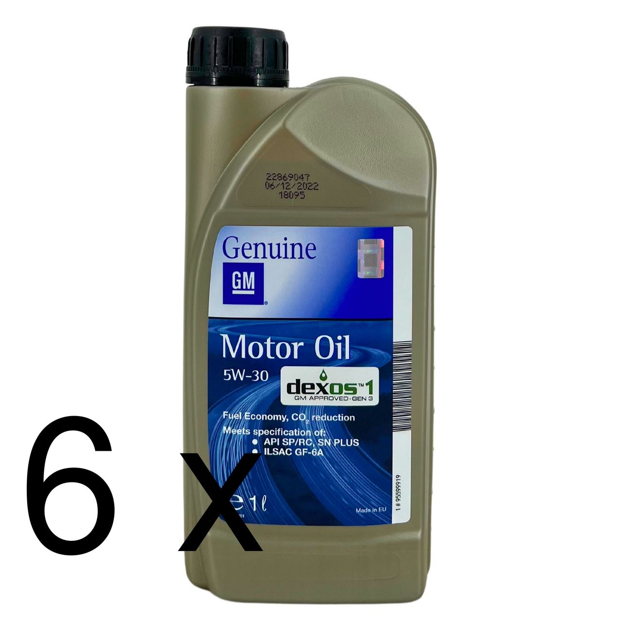 GM Dexos 1 GEN 3 5W-30 6x1 Liter
