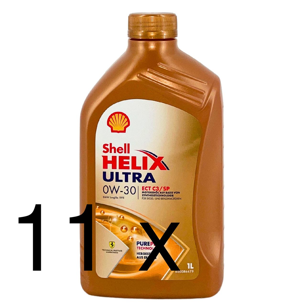Shell Helix Ultra ECT C3 SP 0W-30 11x1 Liter