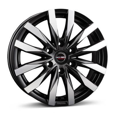 BORBET DESIGN CW5 schwarzmatt poliert 7.5Jx18 5x120 ET43