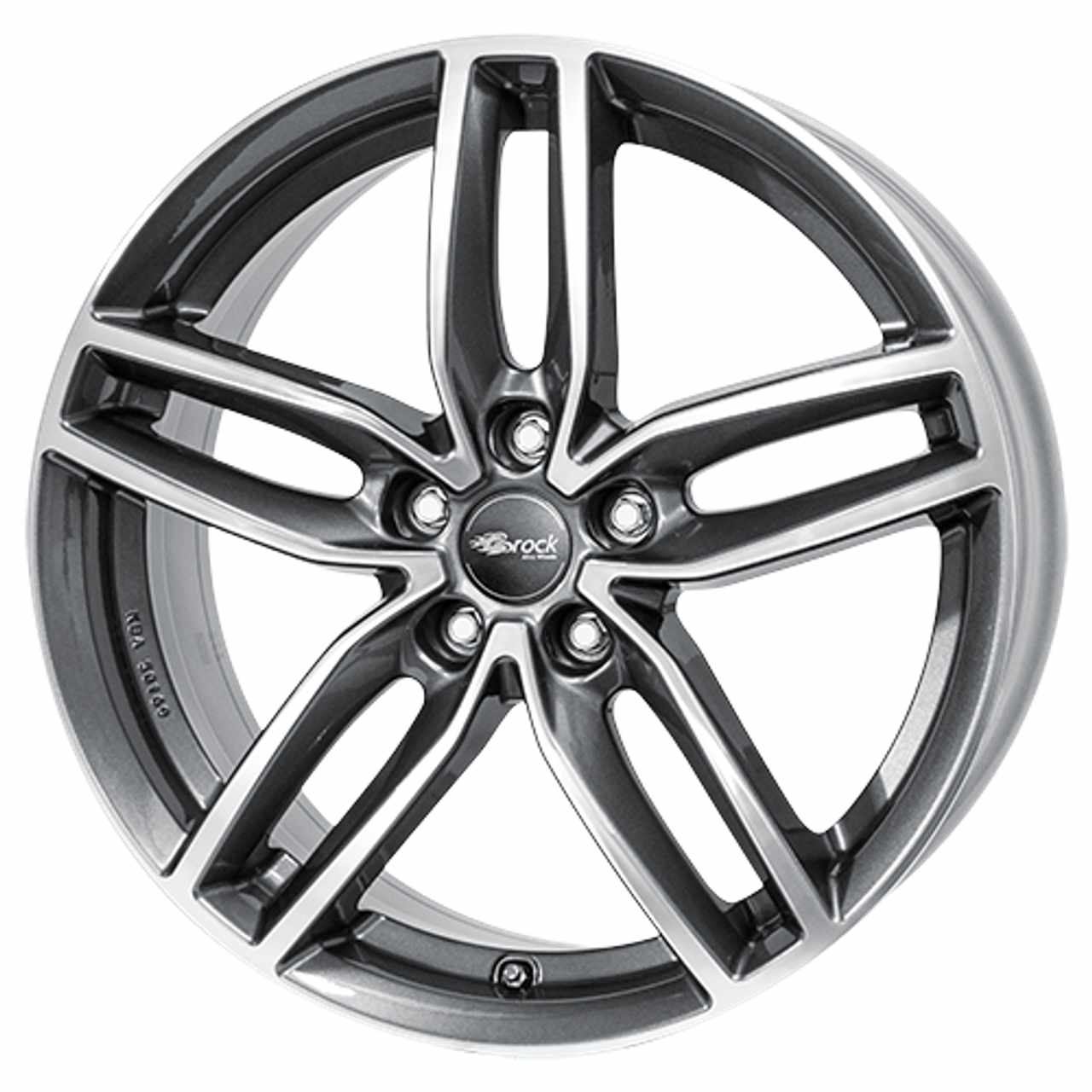 RC-DESIGN RC29 himalaya grey vollpoliert 8.5Jx20 5x115 ET49
