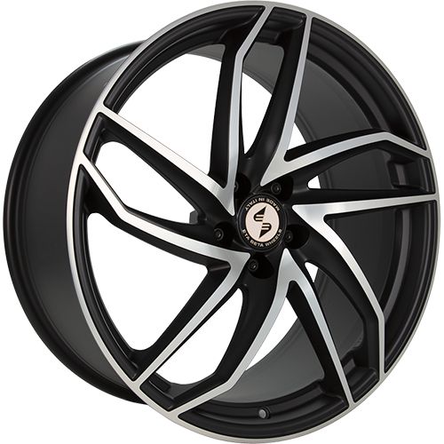 ETABETA HERON schwarzmatt vollpoliert 8.5Jx20 5x112 ET45