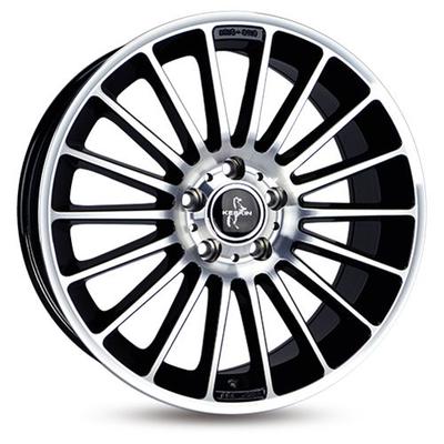 KESKIN WHEELS KT15 SPEED black front polished 8.0Jx18 5x112 ET30