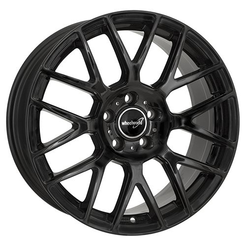 WHEELWORLD-2DRV WH26 black glossy painted 10.0Jx22 5x130 ET50