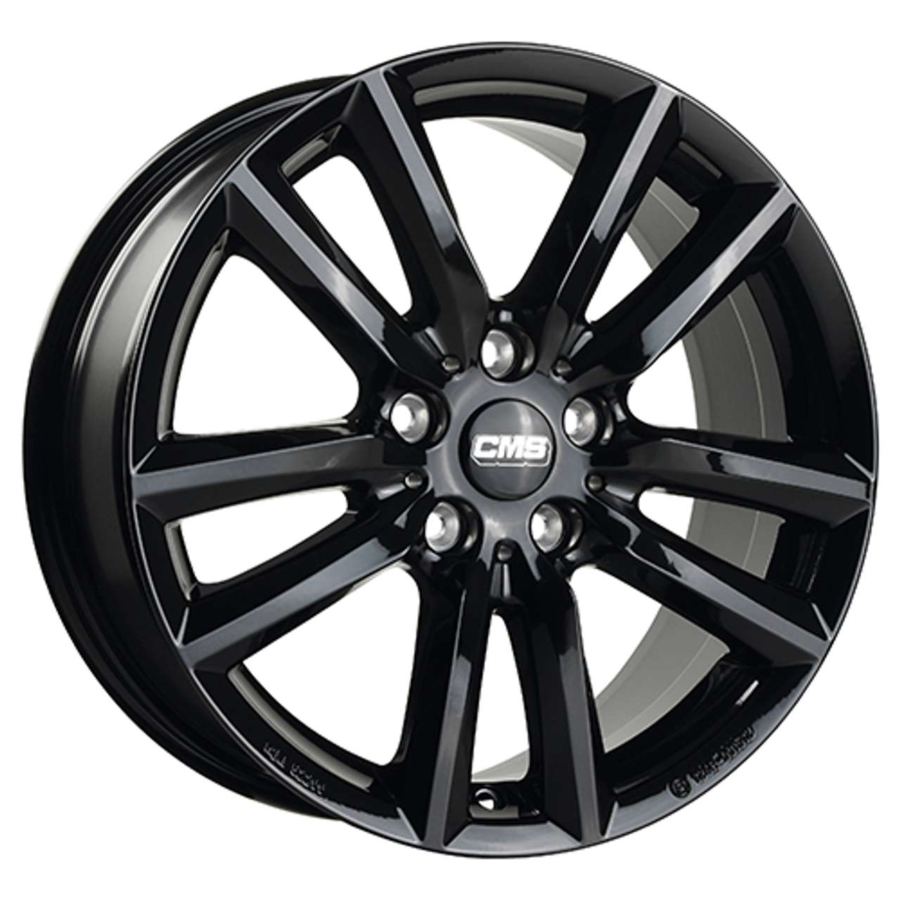 CMS C27-CBG glanz schwarz 8.0Jx18 5x108 ET55