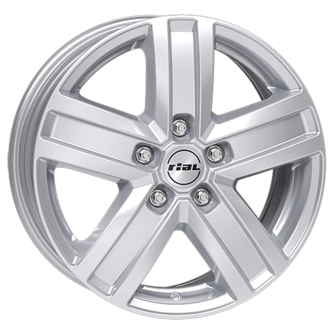 RIAL TRANSPORTER 5-LOCH polarsilber 7.0Jx17 5x114.3 ET45