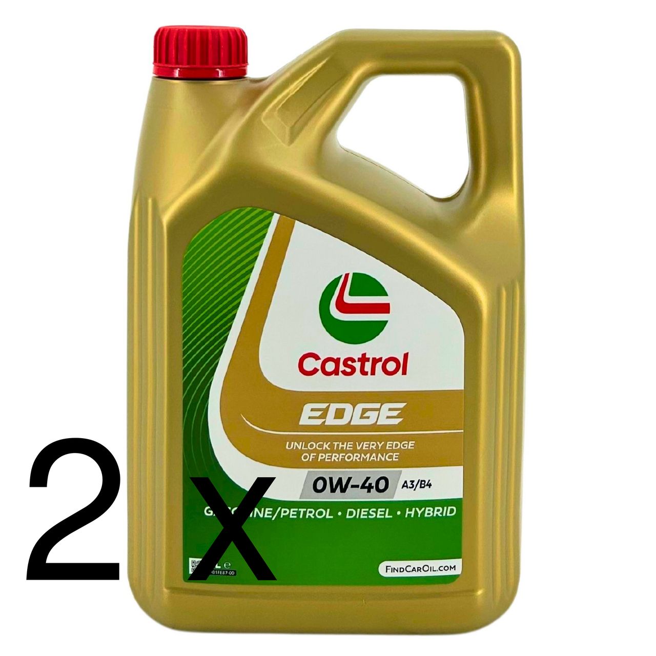 Castrol Edge 0W-40 A3/B4 2x4 Liter Castrol Edge 0W-40 A3/B4 2x4 Liter
