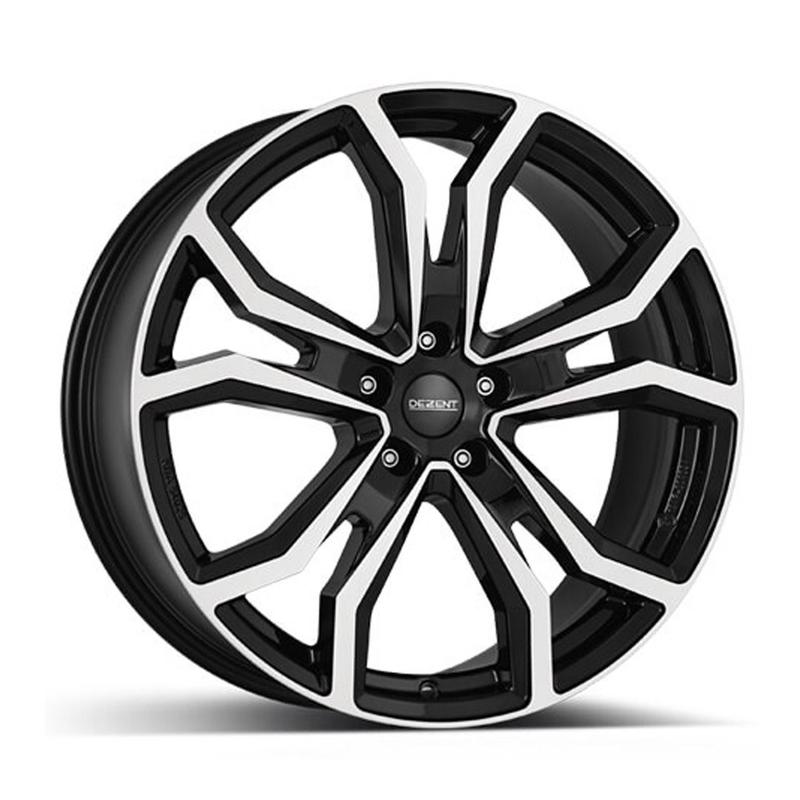 DEZENT DEZENT TV DARK black polished 7.0Jx18 5x108 ET33