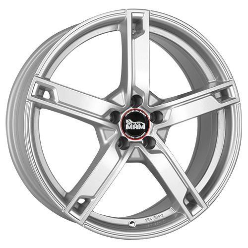 MAM WHEELS MAM W4 silver painted 6.5Jx16 5x120 ET35