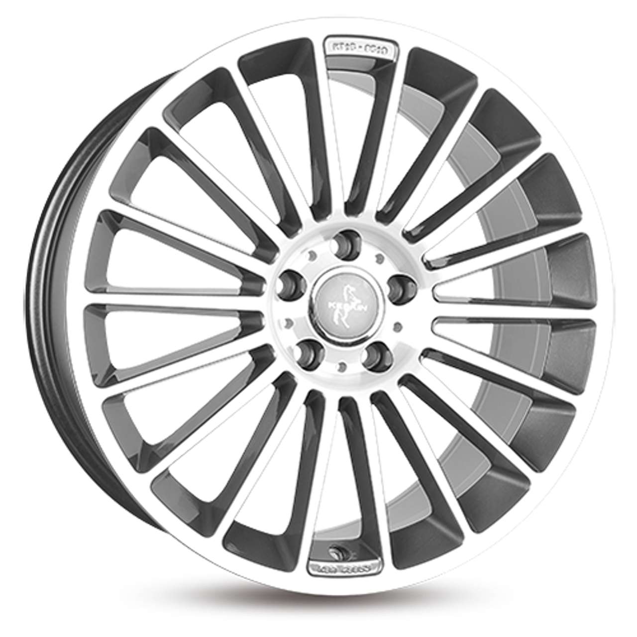 KESKIN KT15 SPEED palladium front polished 8.5Jx19 5x112 ET45