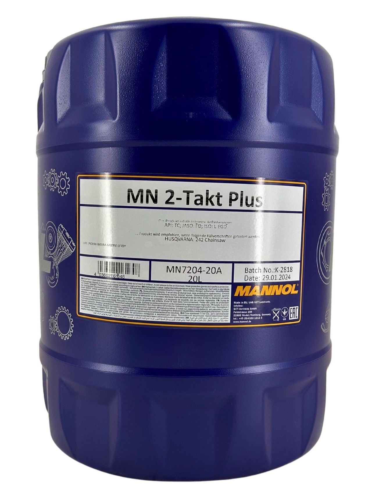 Mannol 2-Takt Plus 20 Liter Mannol 2-Takt Plus 20 Liter
